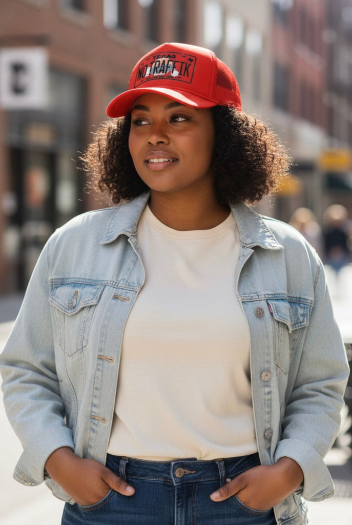 Texas Plates Trucker Hat